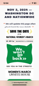 National Women's March for Kamala