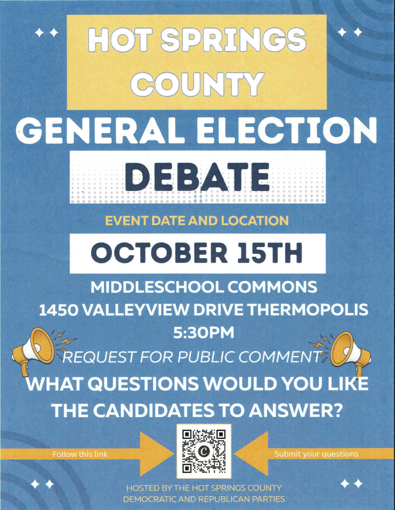HSC General Election Debate